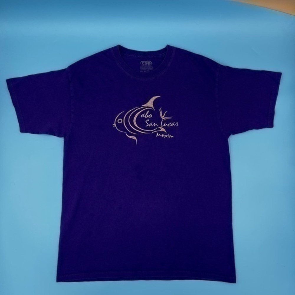 Embroidered Cabo San Lucas Mexico Graphic Tee